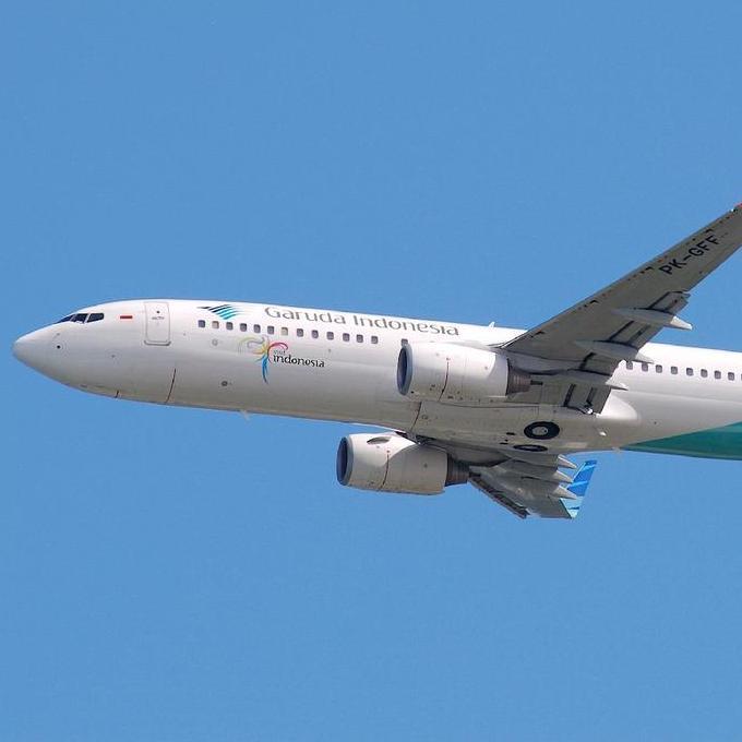 Boeing 737 800 Model Kit RC Garuda Indonesia - Mainan Pesawat Terbang Skala besar untuk Penggemar Av