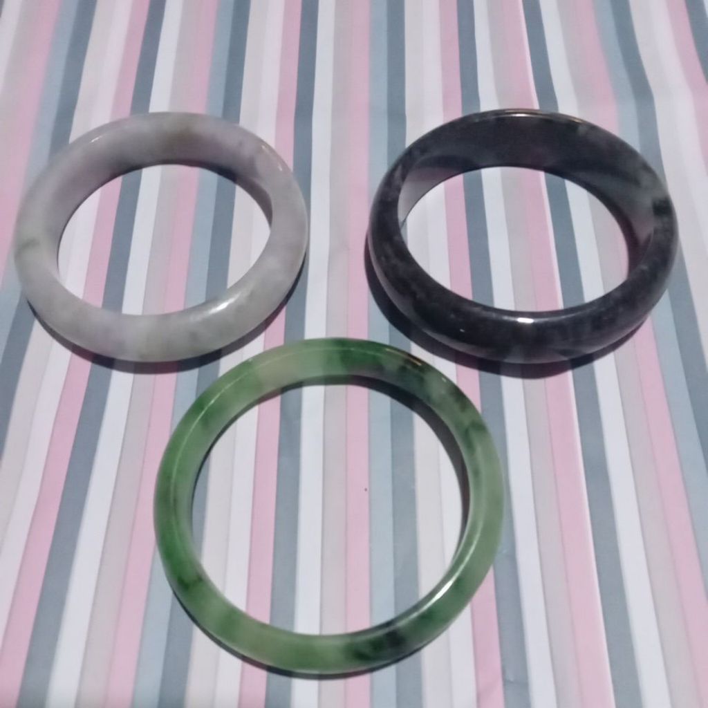 Gelang bangle giok burma type A