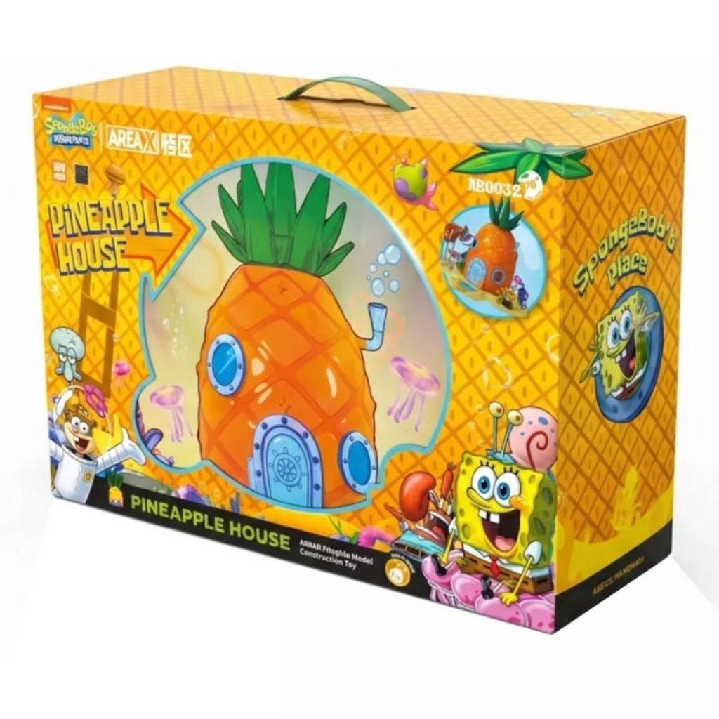 Area X Nickelodeon Spongebob's Pineapple House Original AB0032