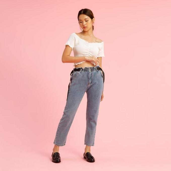 DV43 - Jeans 2125 - HIGHWAIST BOYFRIEND JEANS