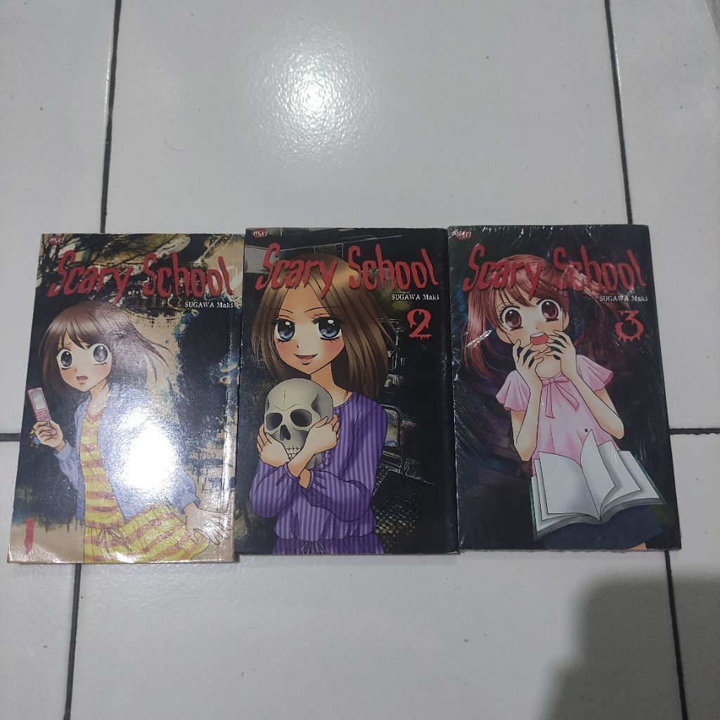 komik serial misteri scary school 1-3 by sugawa maki