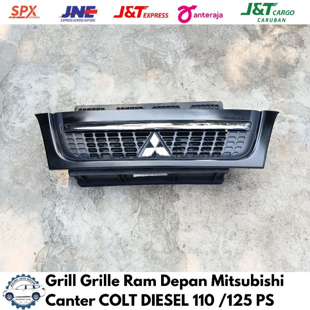 Grill Grille Ram Depan Mitsubishi Canter COLT DIESEL 110 /125 PS ORIGINAL Logo Chrome