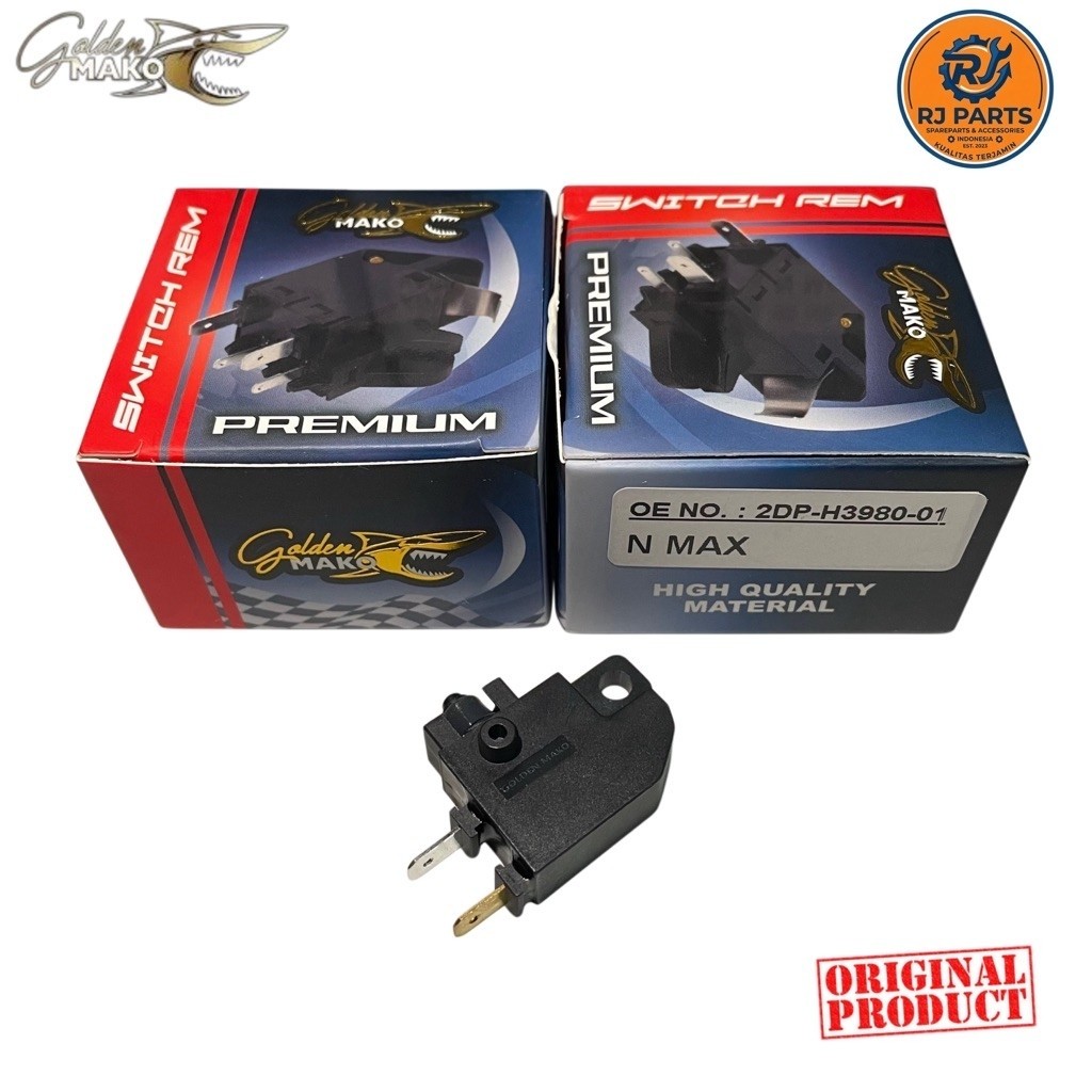 Switch Rem Depan NMAX N-MAX Golden Mako Original Kode 2DP-H3980-01