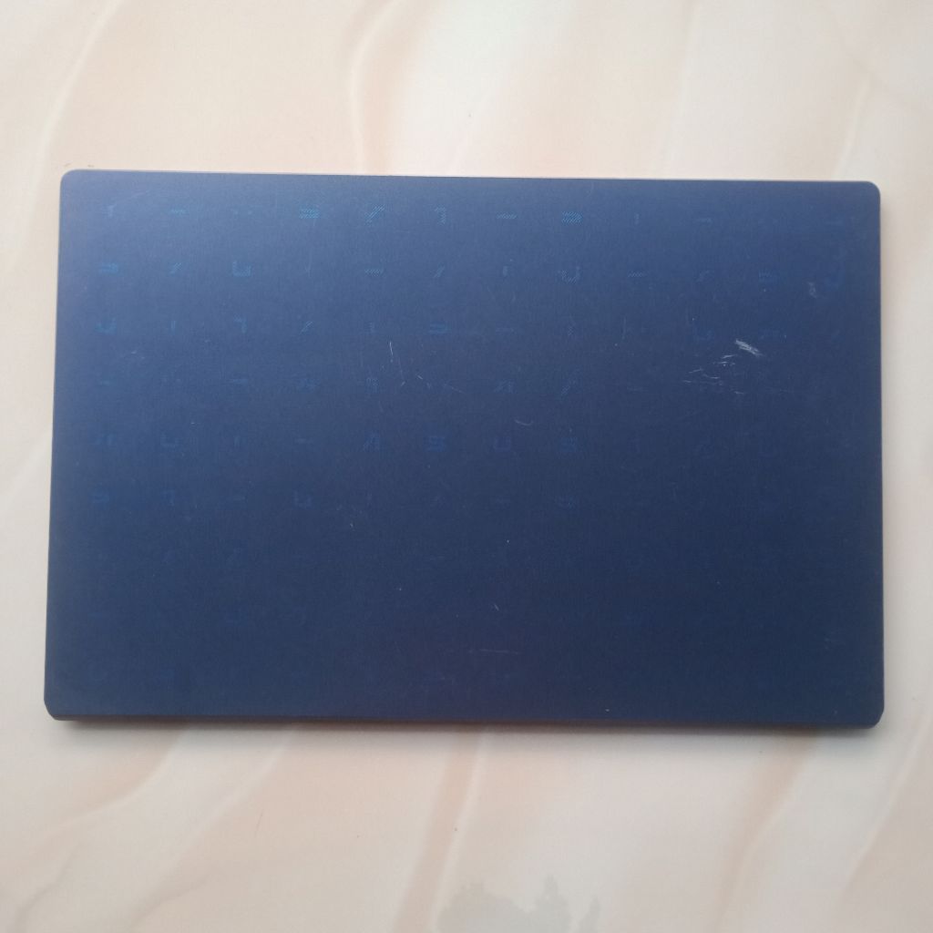 casing cover lcd laptop Asus e410 e410m e410ma warna blue navy