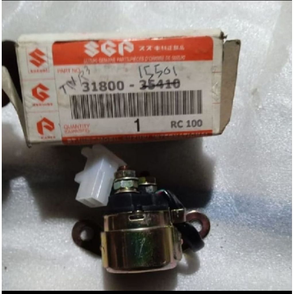31800 15501 original KGD import Made in Japan SGP Suzuki Indomobil genuine part NOS bendik starter S
