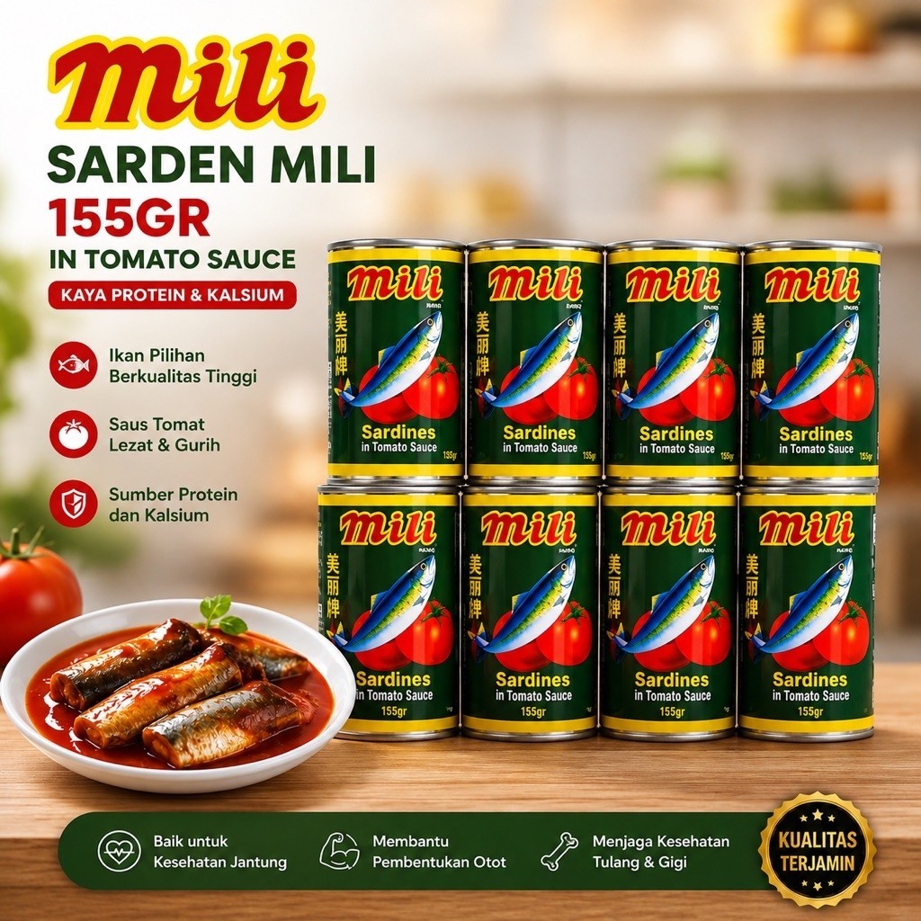 Sarden Mili 155gr thailand