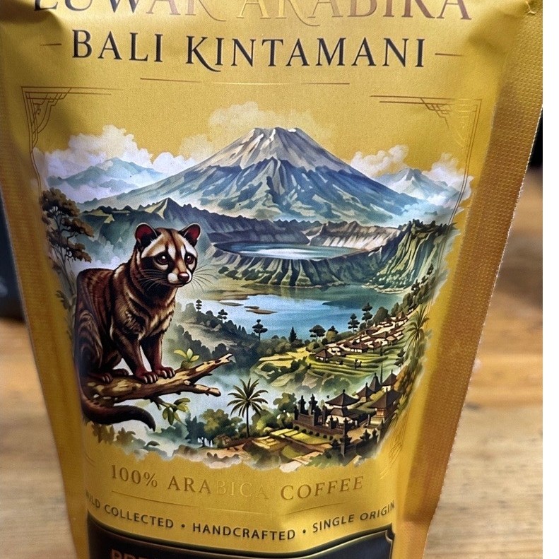 kopi luwak arabika bali kintamani 250gram
