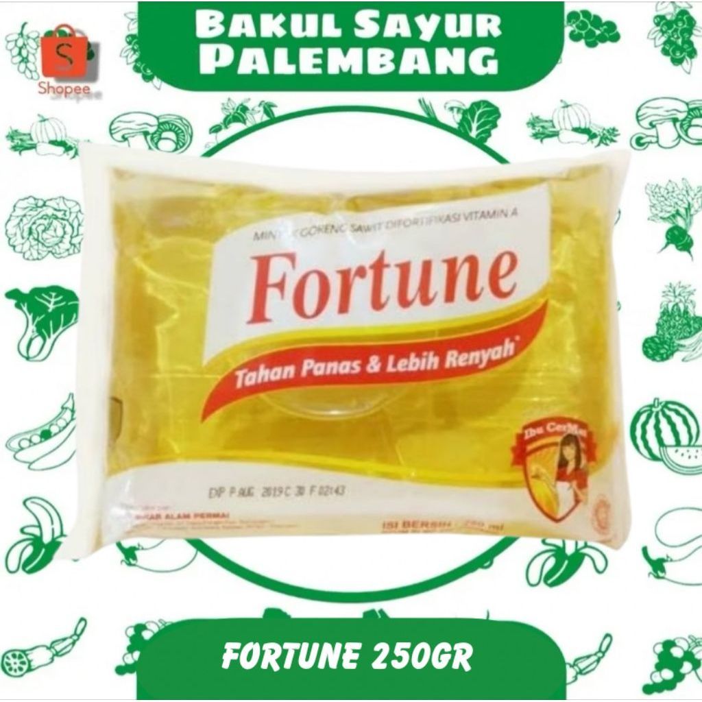 Minyak Goreng Fortune 250ml & 500ml - Minyak Goreng Premium, Harga Terjangkau