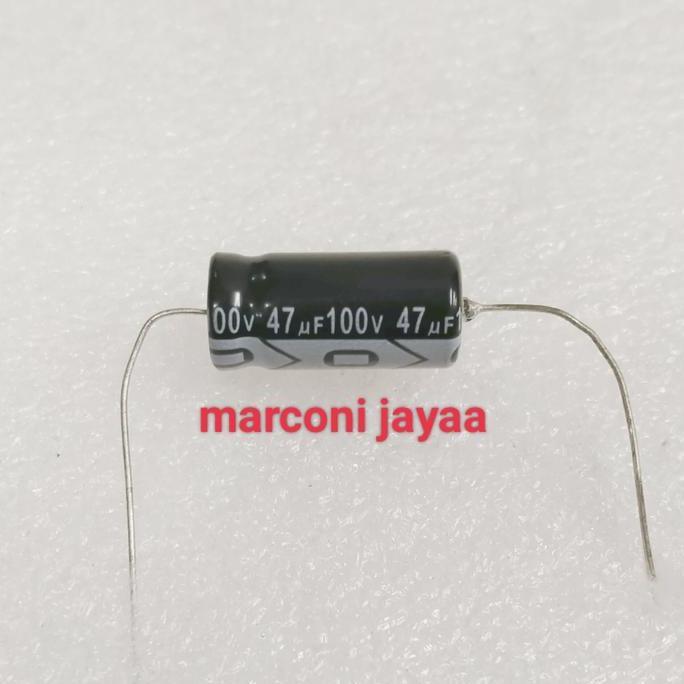 KAPASITOR AXIAL 47UF 100V RESTOCK