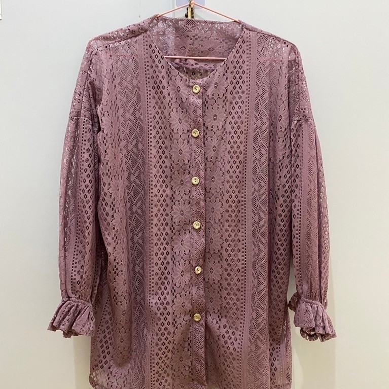 Outer dusty purple