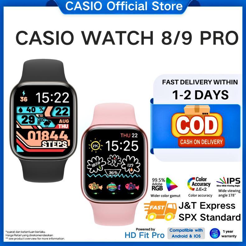 Best Sale Garansi 2026 Original Casio Smartwatch 9 Pro Max S 1.99 "Hd Full Touch Screen Bluetooth Ca