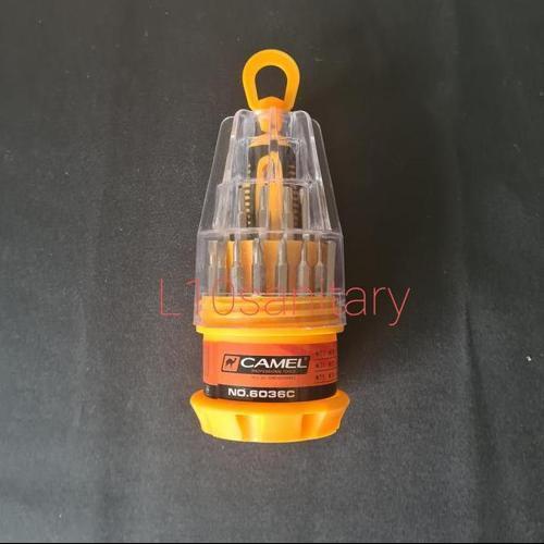 Obeng HP Camel Set Obeng Set Camel 31 in 1 obeng jam set obeng kecil
