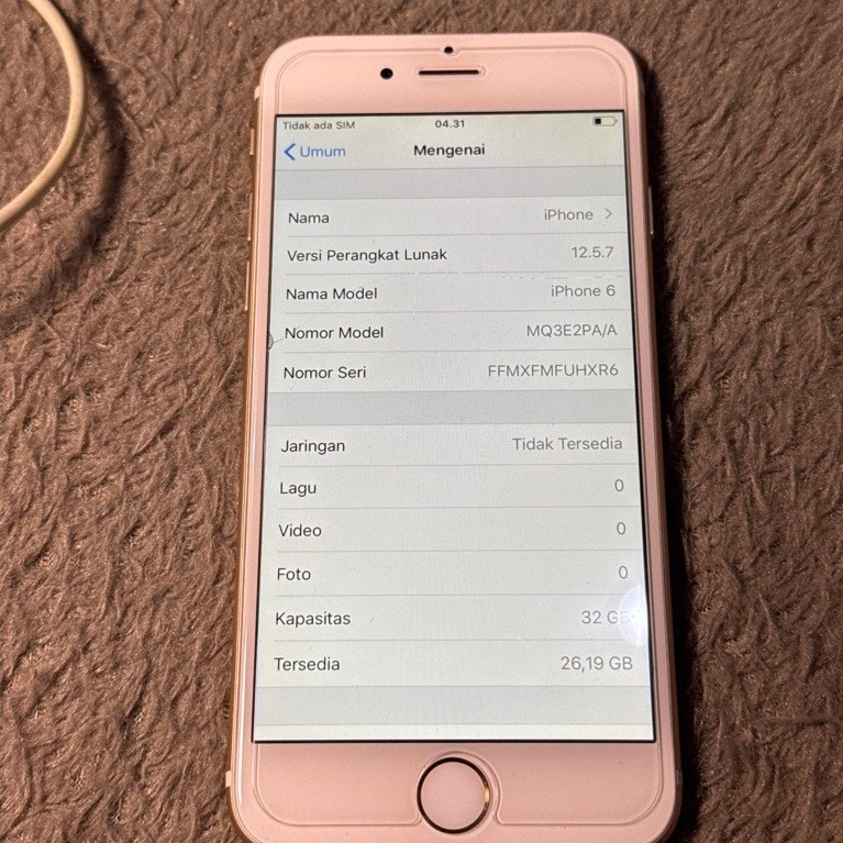 smartphone ip 6 32gb second