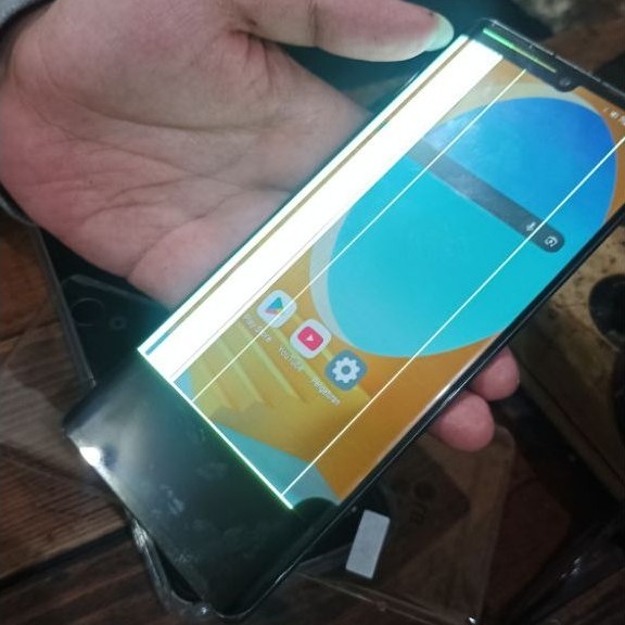 LCD LG Velvet minus bisa pakai