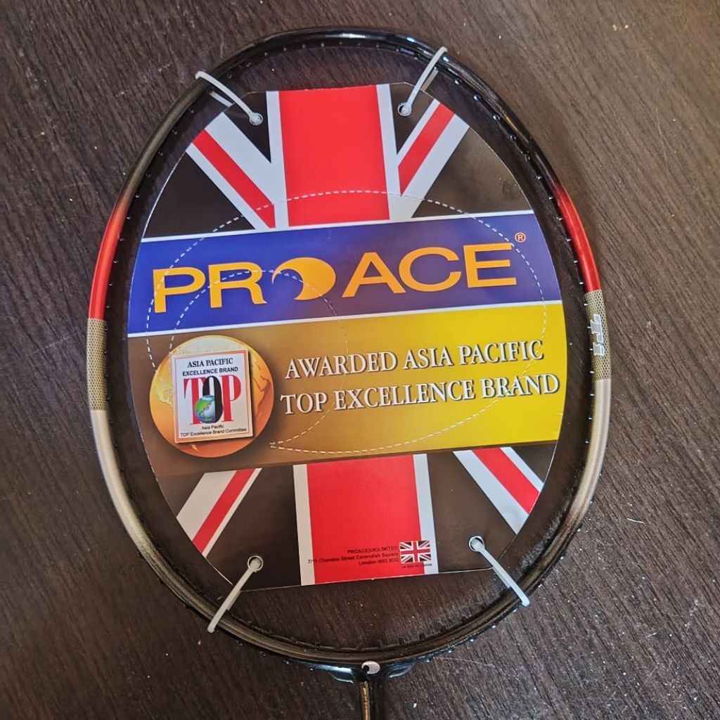 RAKET BADMINTON PRO ACE TI TITANIUM 12 ORIGINAL 3UG5 30LBS