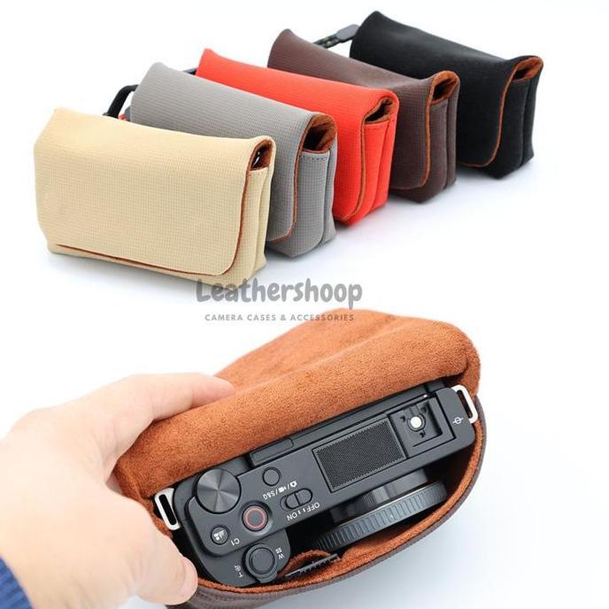 Pouch Kamera  RX100 Series ZV-1F ZV-1M2 ZV-1 HX99 WX800 WX500 G7XII G7XIII IXUS dll