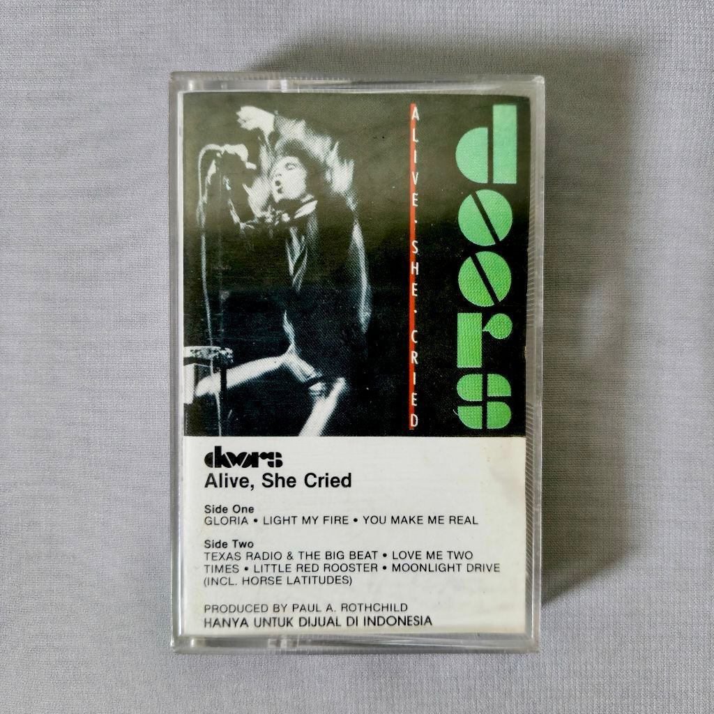 Kaset The Doors - Alive, She Cried