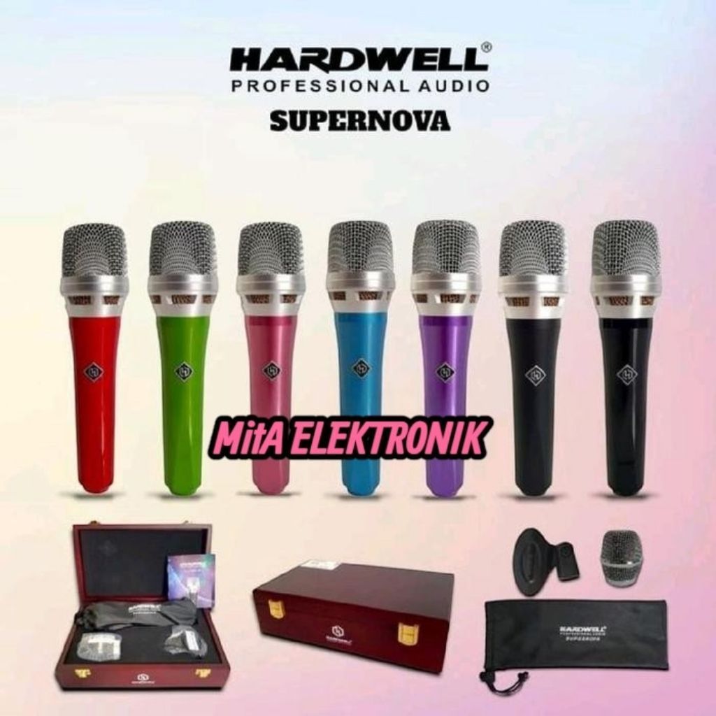 Mic kabel Hardwell Supernova new with wooden box original
