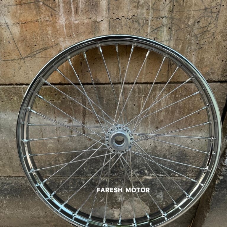 Velg Ring 21 x 160 Chopper non rem siap pakai