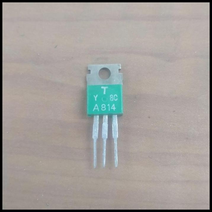 HOT DEAL TRANSISTOR A814 TO-220 TOSHIBA HIJAU 