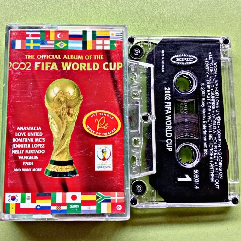 Kaset pita: 2002 FIFA WORLD CUP.