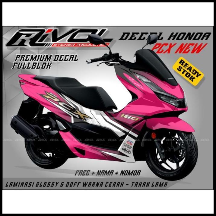 TERBARU PREMIUM STIKER DECAL VARIASI HONDA PCX 160 FULL BODY PCX 160 ABS 