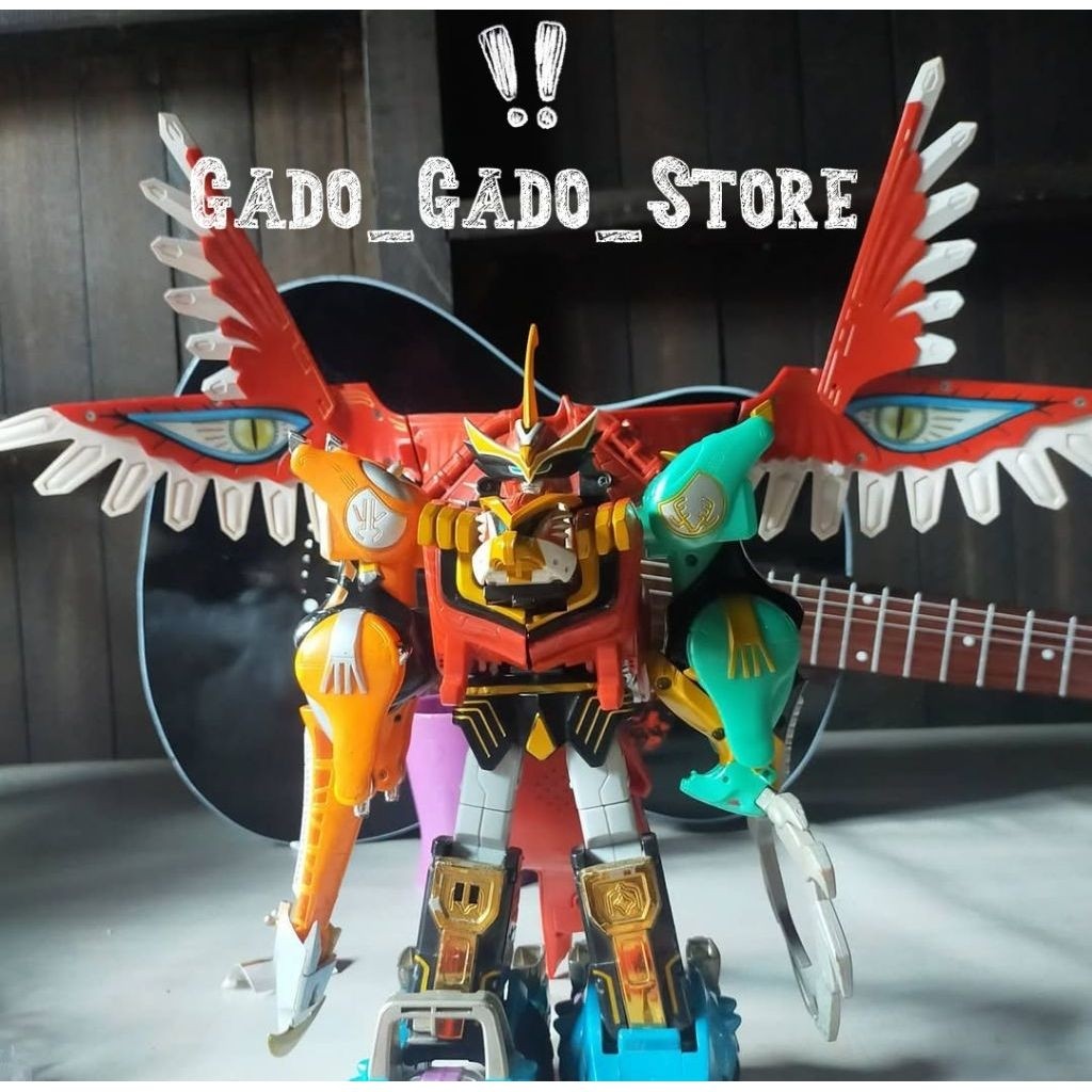 DX Gao Icarus Megazord power rangers