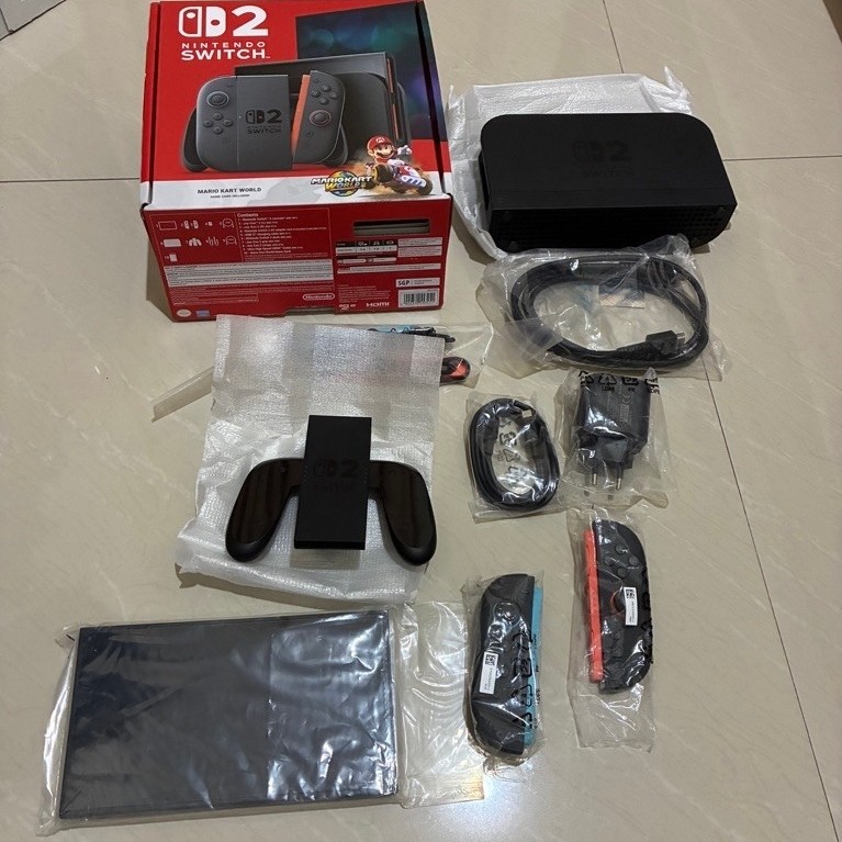 nintendo switch 2 bekas second fullset