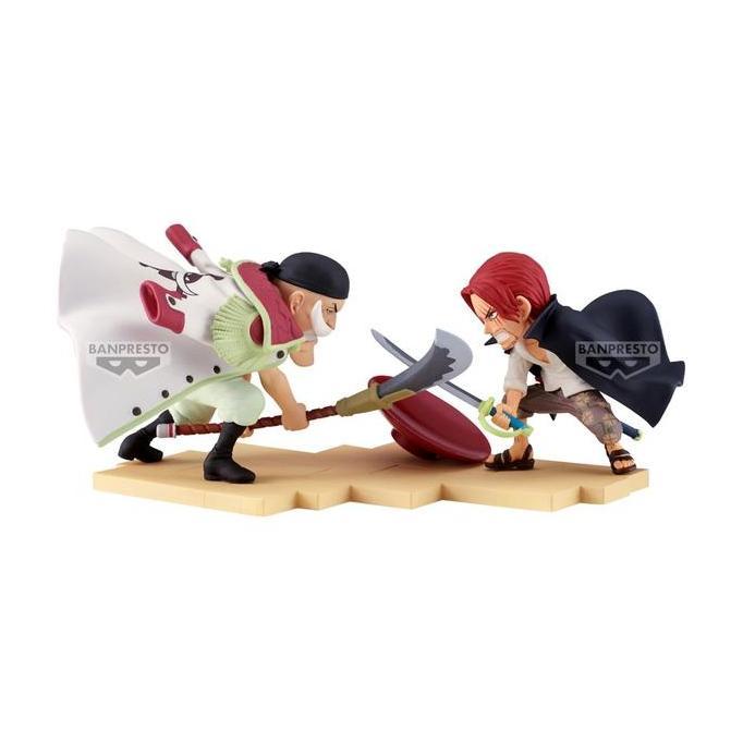 29081 - WCF Log Stories - Edward Newgate Shirohige VS Shanks Red Haired Action Figure