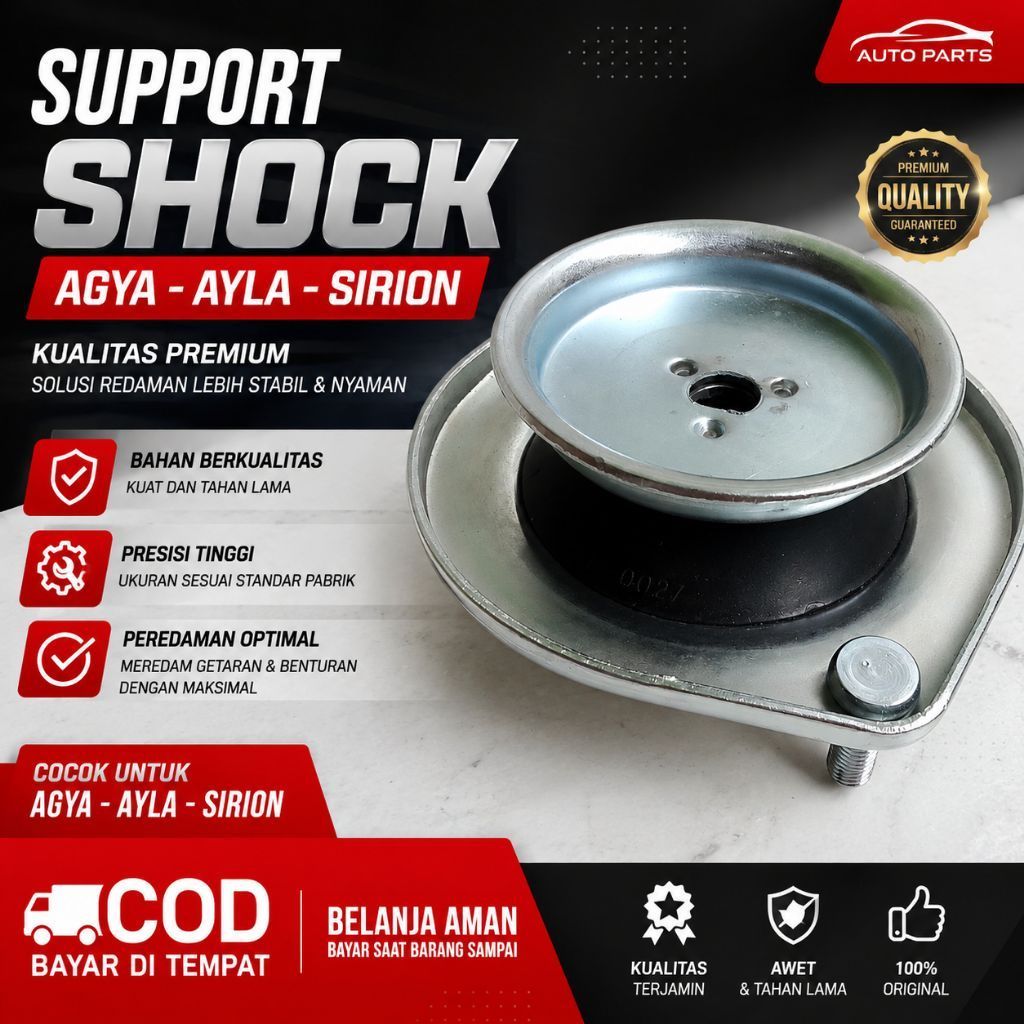 SUPPORT SHOCK-KARET SUPPORT SHOCK DEPAN AGYA AYLA SIRION