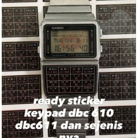 stiker keypad dbc 610 611