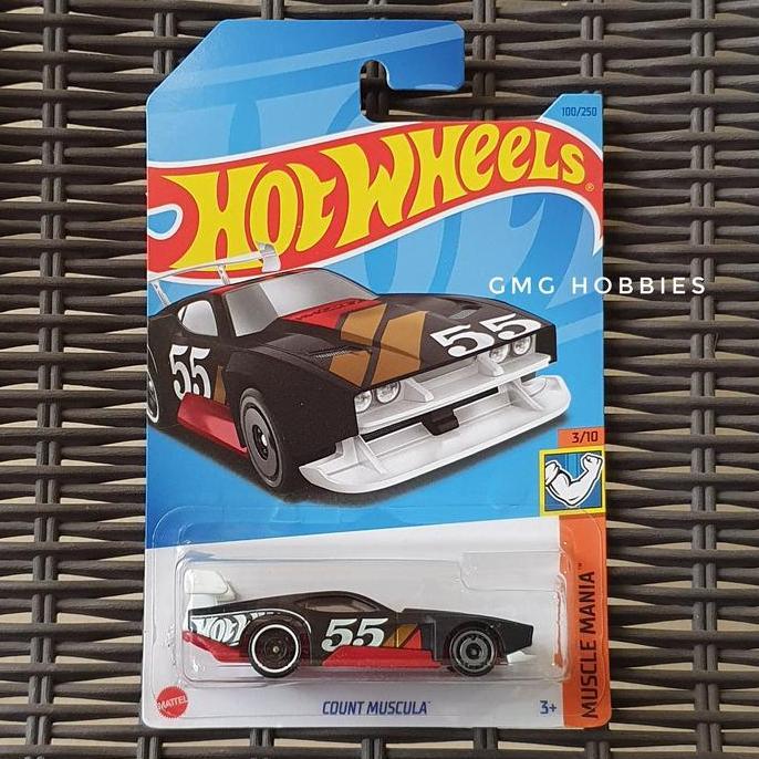 D23 COUNT MUSCULA MUSCLE MANIA HOTWHEELS HOT WHEELS DIECAST MOBIL