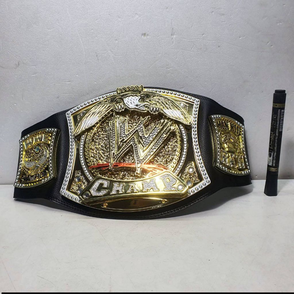 mainan sabuk wwe cosplay aksesoris diorama sabuk smackdown wwe figure champ  Skala 1:1 Bisa dipakai 