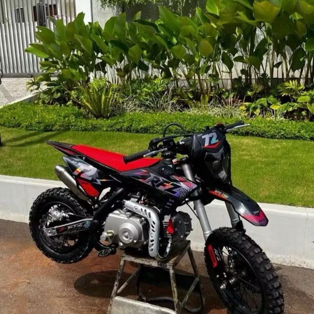 MOTOR MEDIUM TRAIL RFZ  MESIN 110 MESIN 4 TAK MATIC RING 12 10 BASIC MESIN HONDA