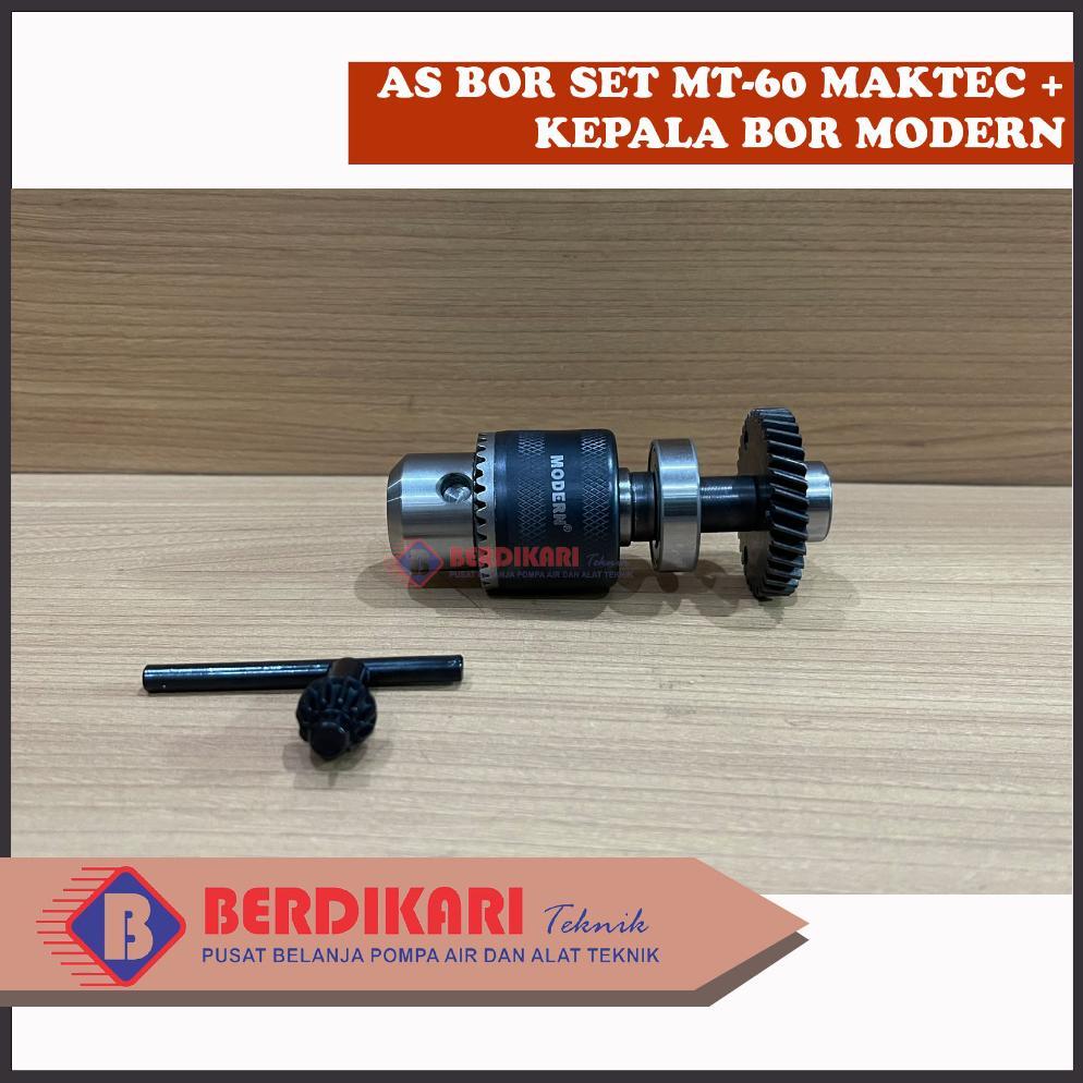 As Bor 10mm 10 mm MT60 MT 60 mt-60 MAKTEC Set Komplit Kepala Bor Modern Spindle Gear, Bearing laker