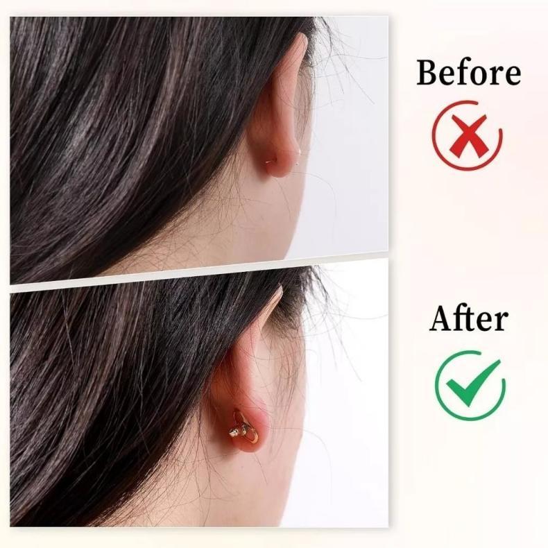 Isi 6 Pantat Anting Penutup Giwang Emas Tembaga Tutup Anting Tusuk Pengganjal Anting Tusuk