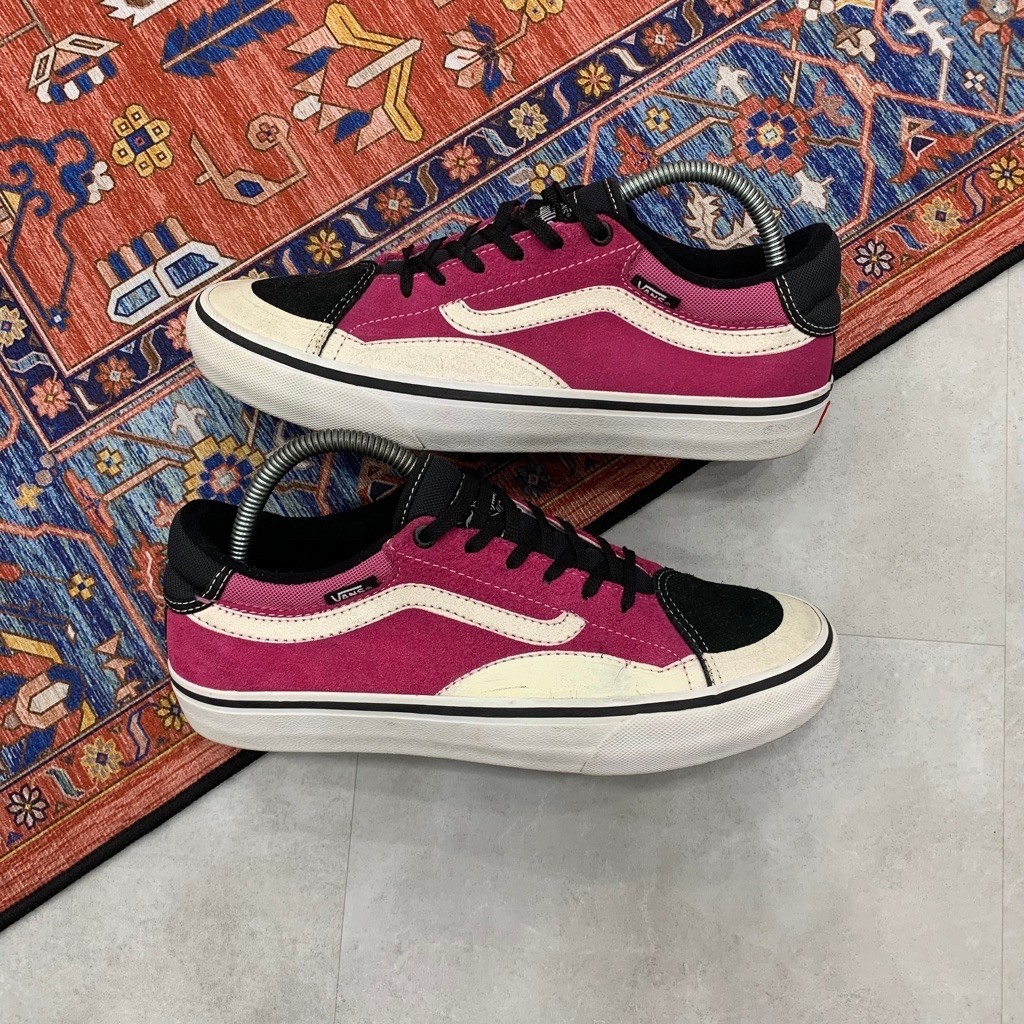 [Size 41] Tony Trujillo x Vans TNT Advanced Prototype Black/Magenta-White Second Original Kondisi Mu