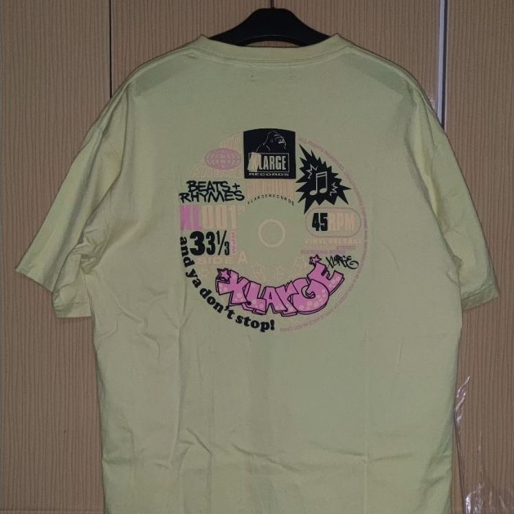 TSHIRT XLARGE YELLOW SECOND ORIGINAL