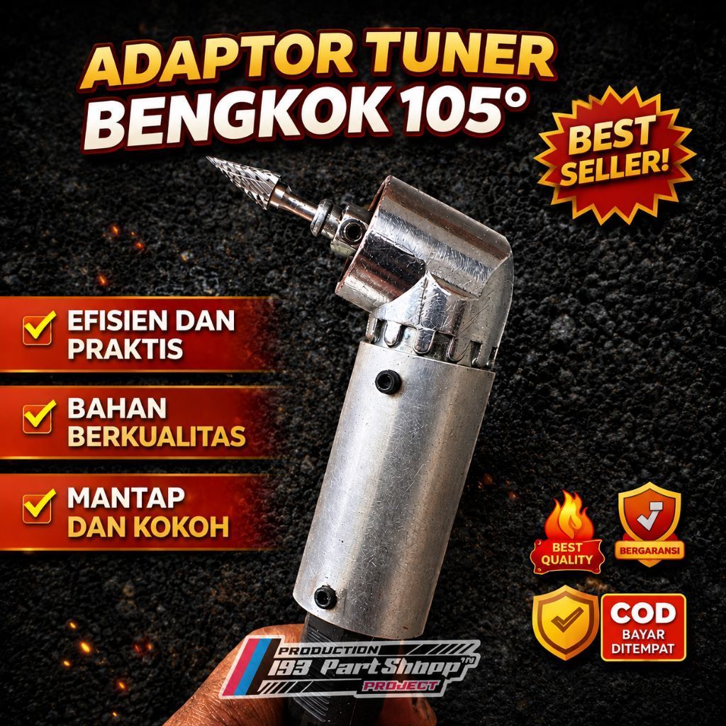 ADAPTOR BOR TUNER BENGKOK 2 TAK SET KABEL