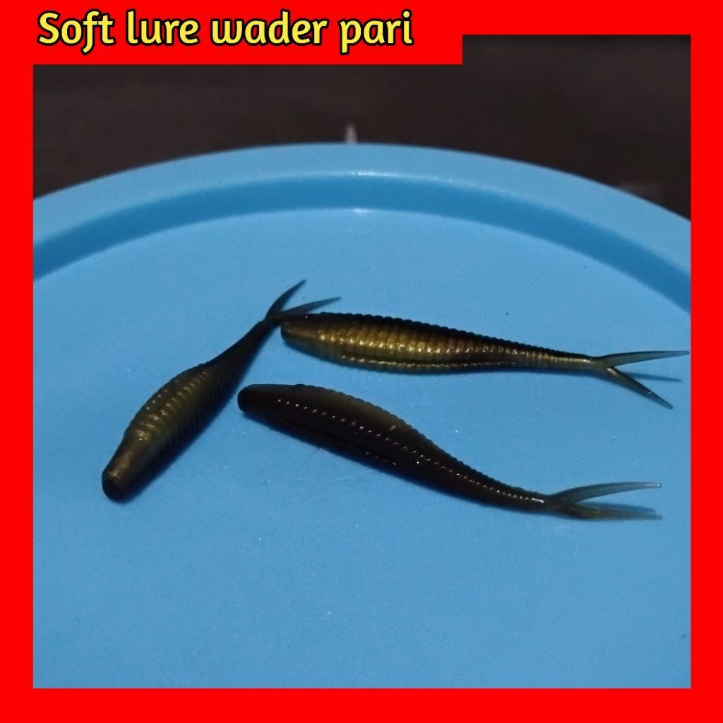 Soft lure ikan wader pari 5 cm