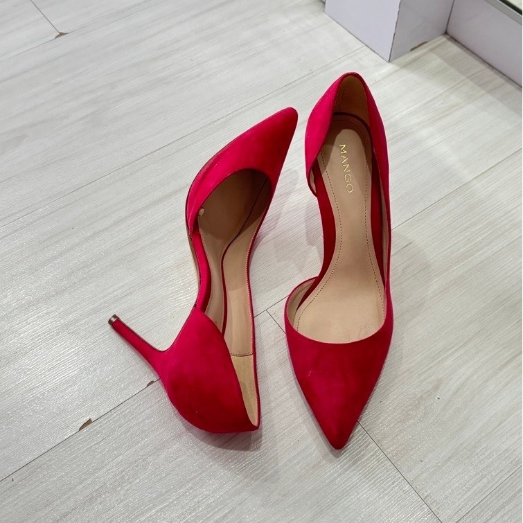 Mango Heels - Fuschia / Pink preloved