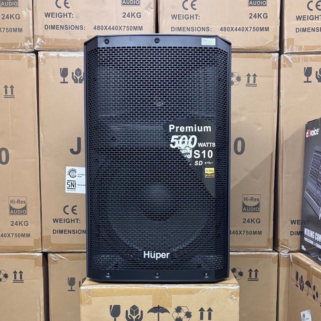 Speaker Aktif Huper Js10 Original Speaker Aktif Huper 15inch