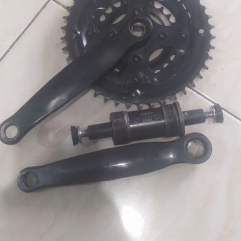 crank triple sped plus bb oxo
