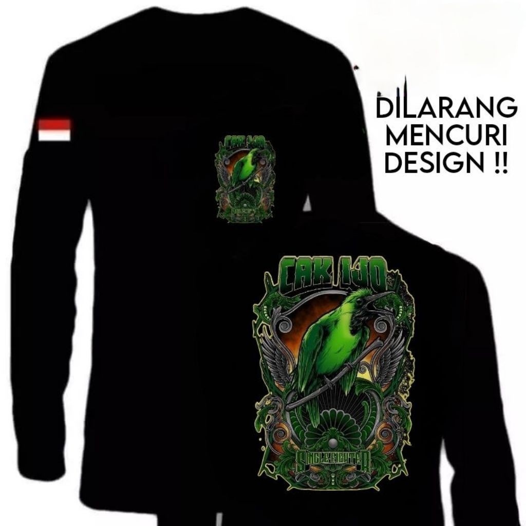KAOS LENGAN PANJANG CUCAK IJO CAK IJO NEW