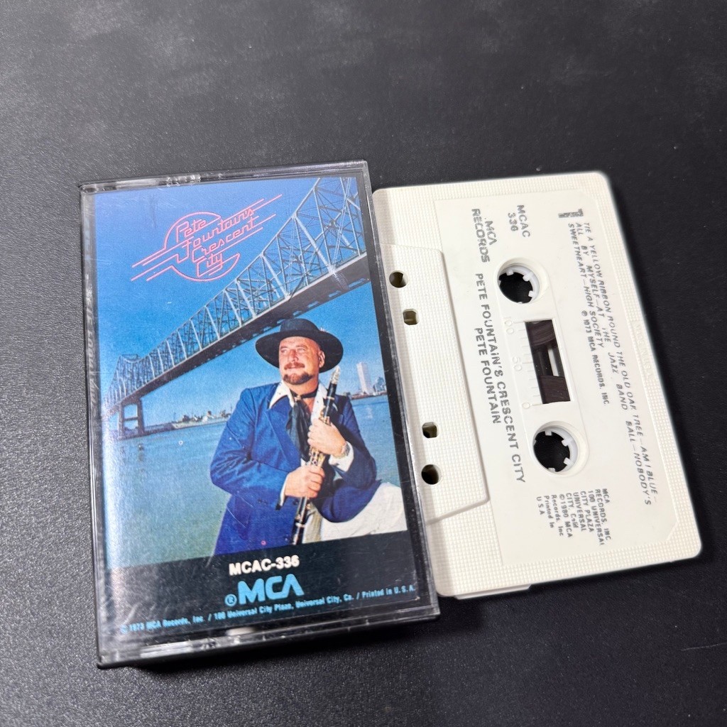 Kaset Pita Pete Fountain's Crescent City Import Jazz