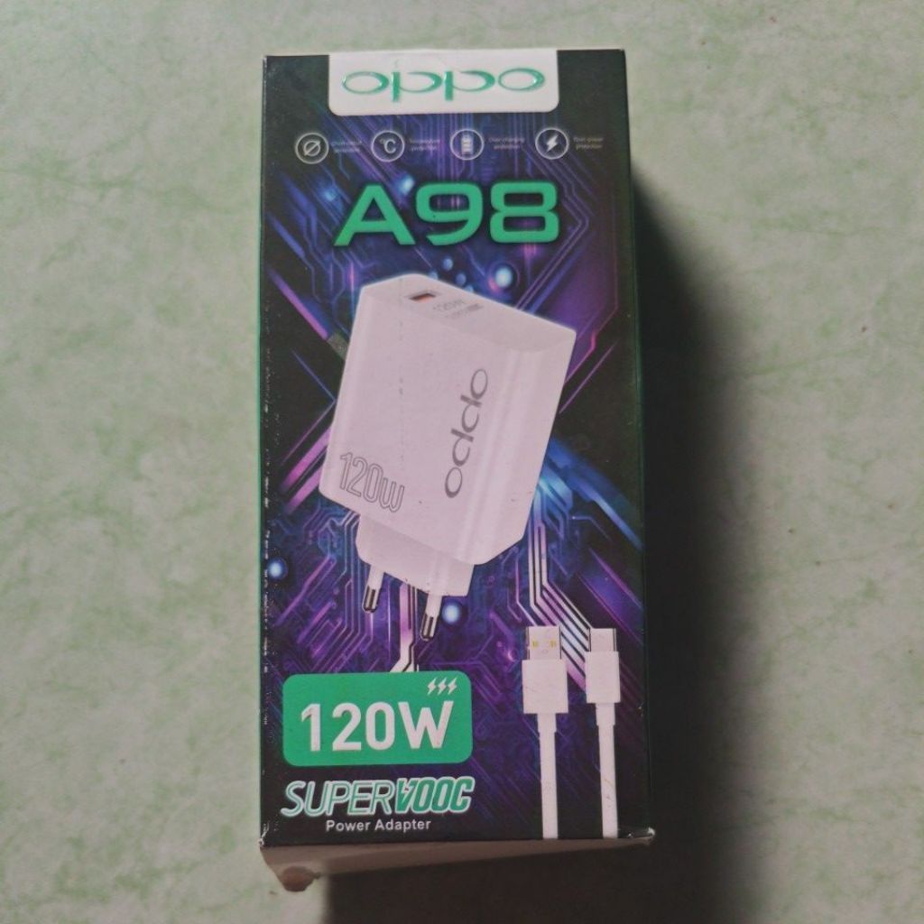 CHARGER OPPO ORIGINAL 120W SUPERVOOC
