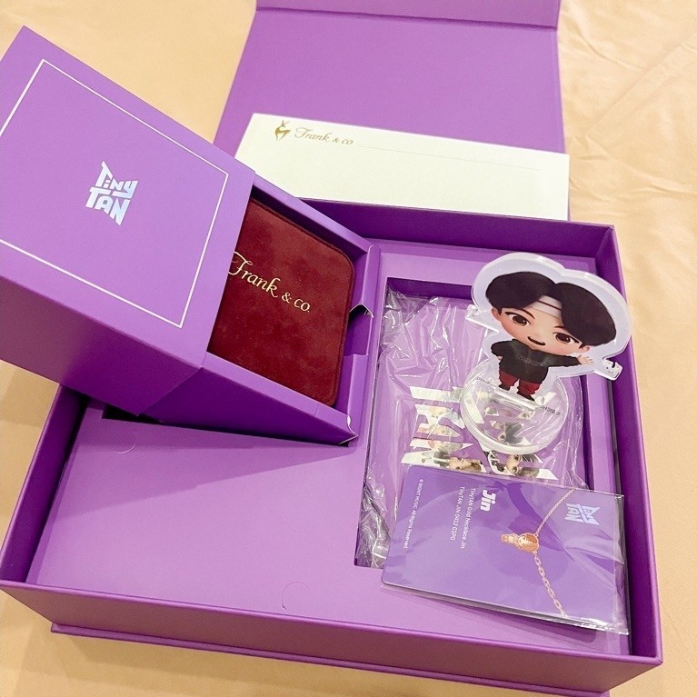 BTS TINY TAN (JIN EDITION) FRANK & Co (Original) FULL SET
