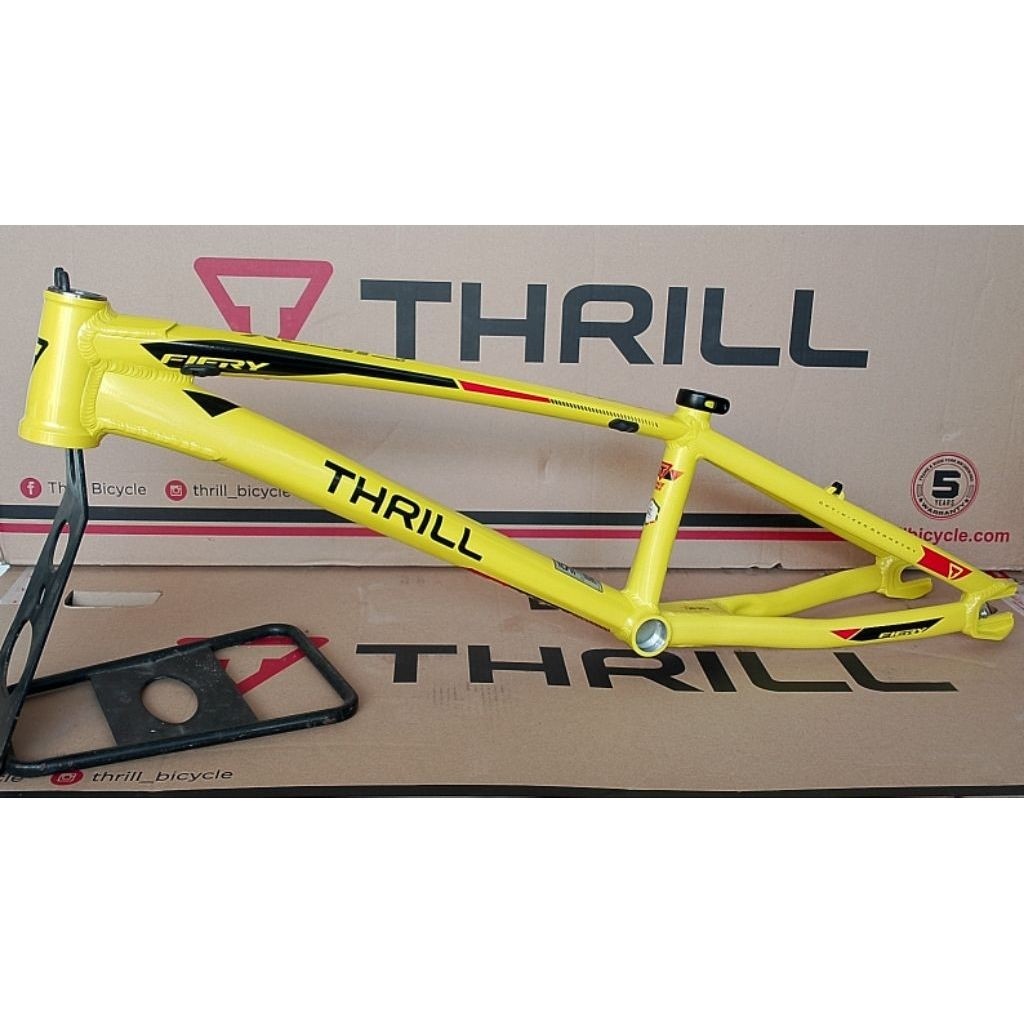frame bmx thrill fiery md race pro XL adaptor cakram