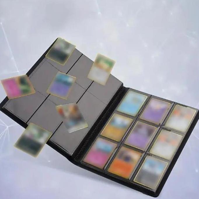 360/540slot Kartu Binder Kartu Inder Card Binder Card Album 9 Pocket Binder Foto Card