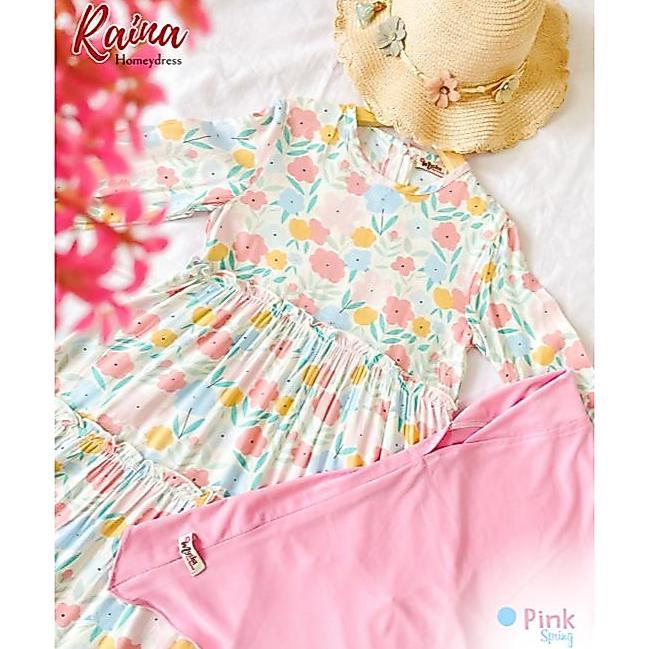 NEW ARRIVAL Mysha Kids Muslimah - RAINA Gamis Anak Perempuan Baju Muslim Raina Homey Dress Rayon Vis